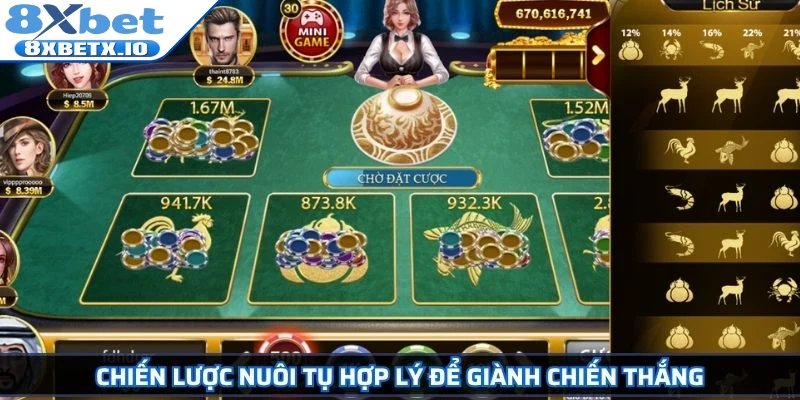 Chiến lược nuôi tụ hợp lý để giành chiến thắng