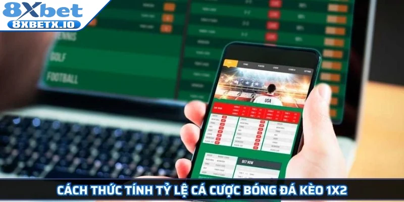 Cách thức tính tỷ lệ cá cược bóng đá kèo 1X2
