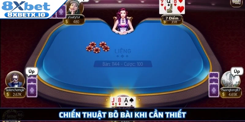 Chiến thuật bỏ bài khi cần thiết