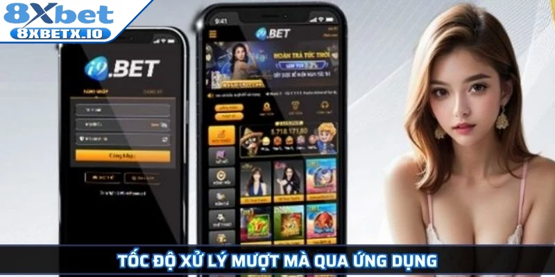 Tốc độ xử lý mượt mà qua ứng dụng
